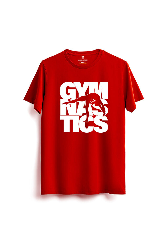 Gymnastics Printed Cotton T-Shirt Gymnastics Gymnastic Training Training
