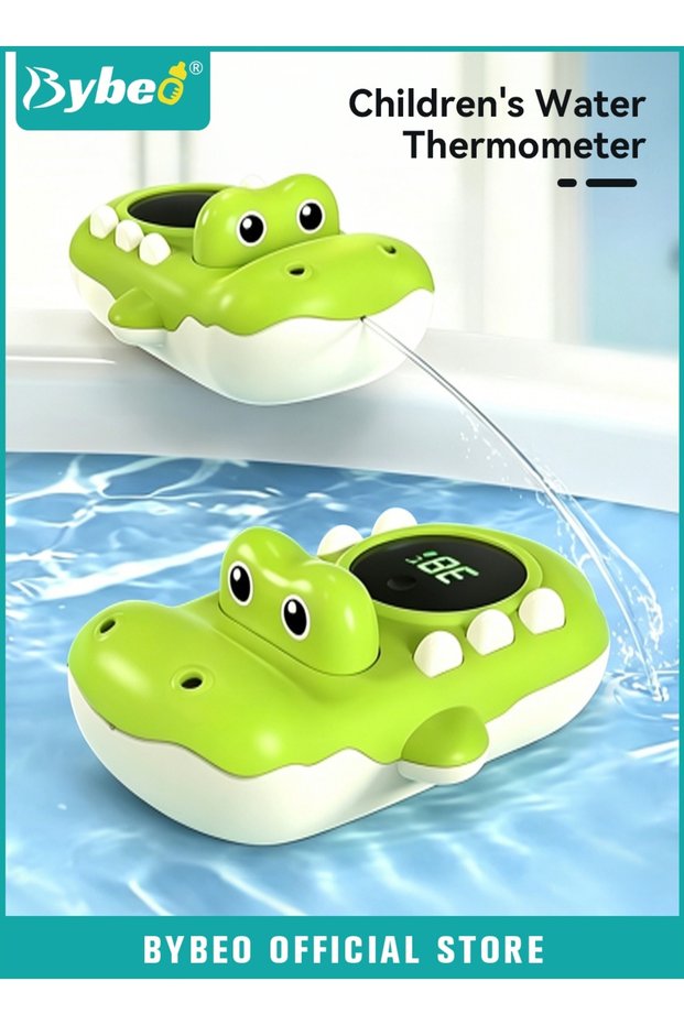 Baby Bath Thermometer, Bath Digital Thermometer, Multifunctional Baby Bath Toy, Water Temperature Monitor with LED Digital Display, for Infants & Toddlers Bath and Room