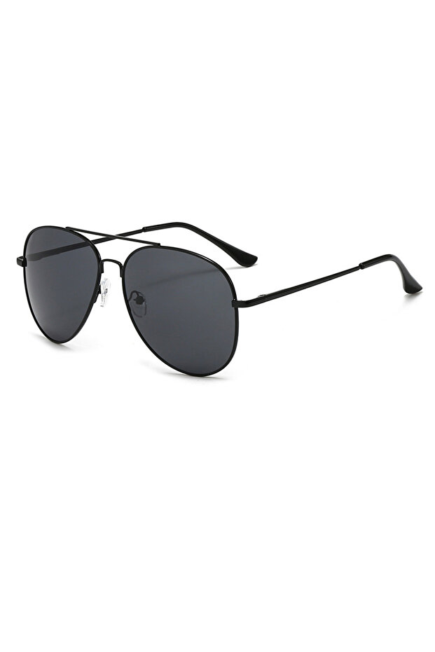 No Box Black Fashion Pilot Sunglasses for Women Men Classic Eyewear Gradient Mirror Green UV400 Sun