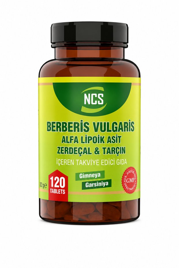 Berberis Vulgaris Alpha Lipoic Acid Turmeric Cinnamon 120 Tablets
