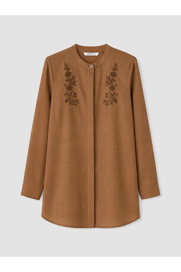 Embroidered Women's Shirt Tunic (W6)