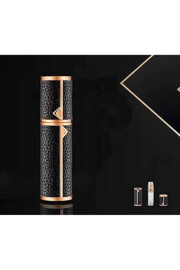 بخاخ عطر، زجاجة عطر قابلة لإعادة التعبئة سعة 6 مل مع بخاخ رذاذ وتصميم أنيق