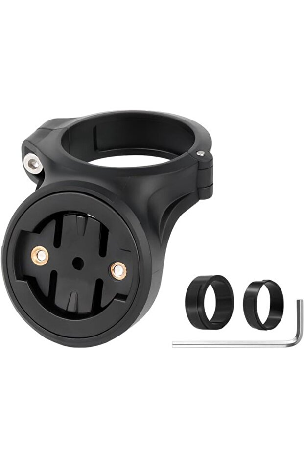 2 black navigation brackets for bike.