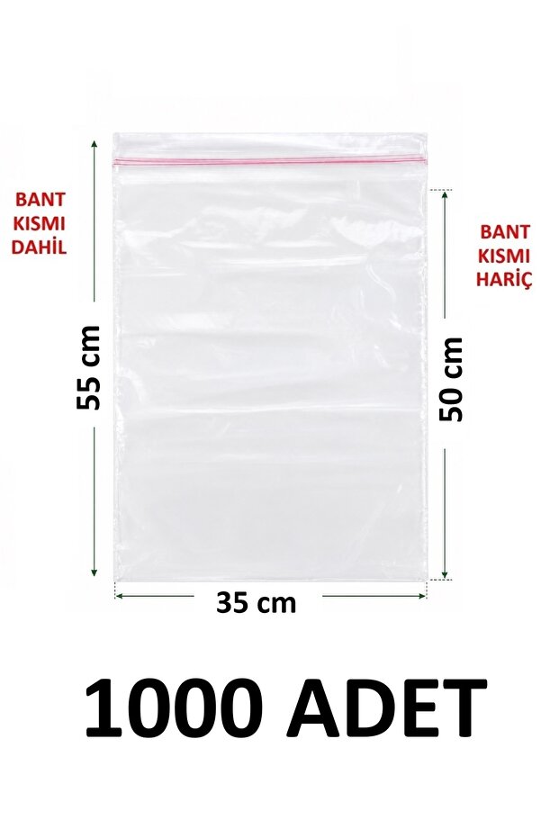 35X50+5 cm Transparent Nylon Bag with Polyethylene Tape 35X55 cm Adhesive Flat Pe Bag 1000 Pieces