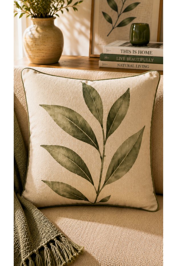 Patterned 1 Piece Throw Pillow Cover 43X43 cm Suede Fabric Decorative Pillowcase with Hidden Zipper (Double-Sided Printed)