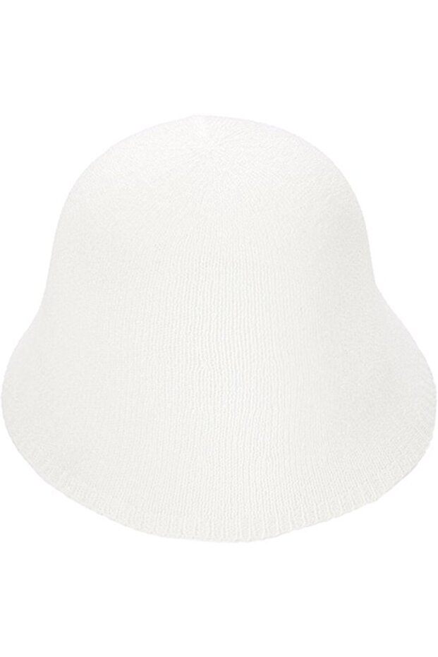 Summer soft-top hat light blue lightweight foldable.