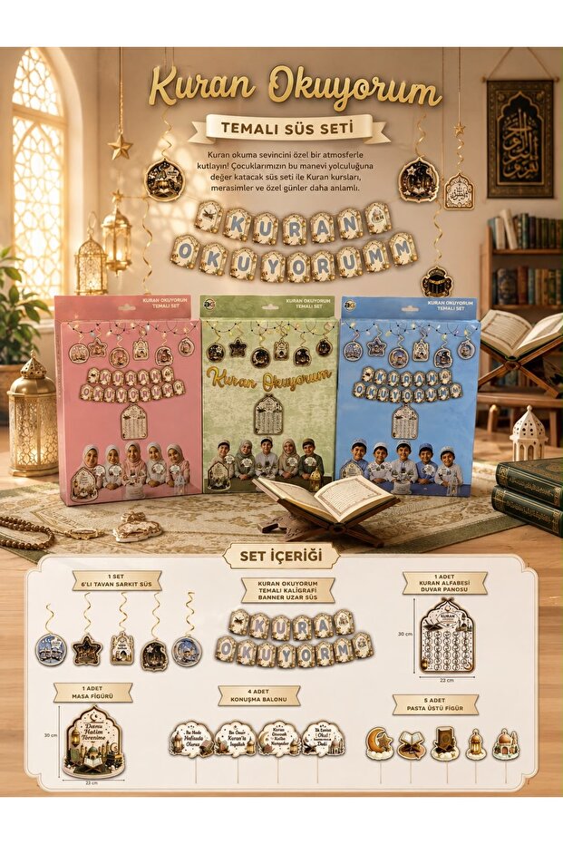 KURAN OKUYORUM SET