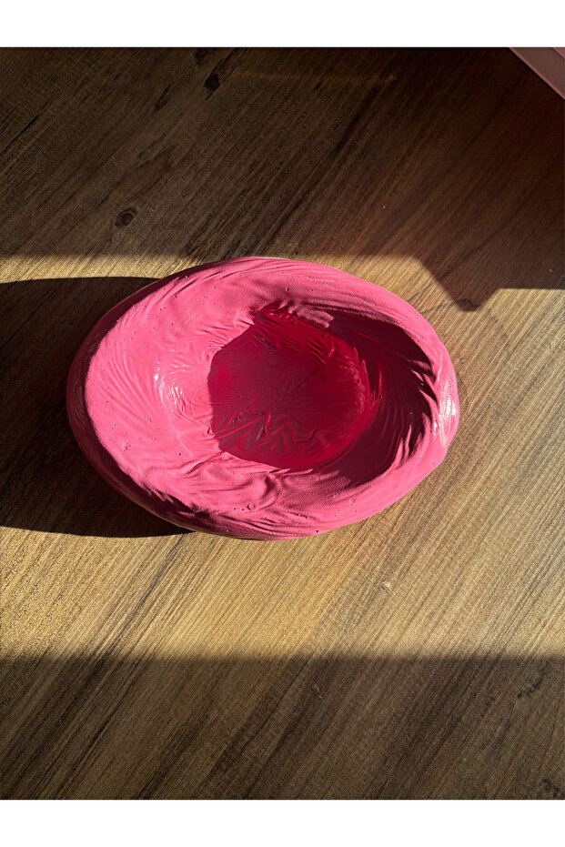 Modern Decorative Jewelry Bowl - Fabric Effect Design