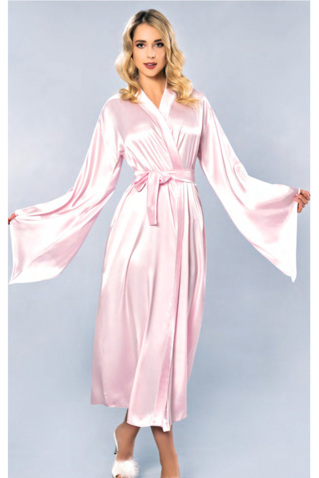 Satin Long Dressing Gown
