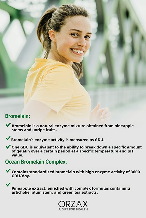 Bromelain Complex 60 Tablets - 5