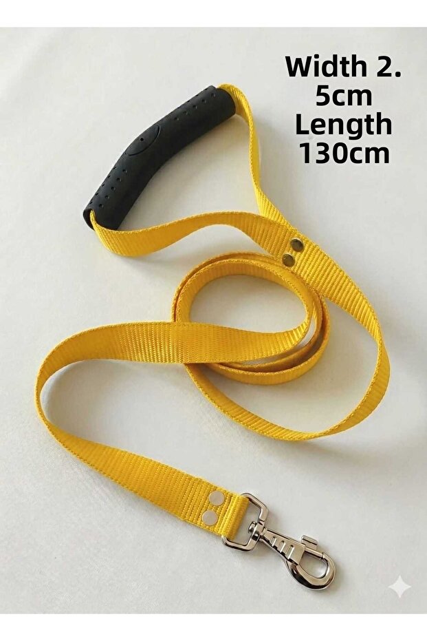 Dog Leash, Extension 130 Cm, Suitable for Medium and Large Breed Dogs, Dog Walking Leash, Dog Walking Strap, Leash Rope Walking Rope