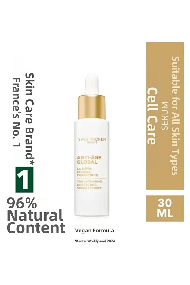 Anti-Aging Renewing Herbal Day Serum with Intensive Care Effect