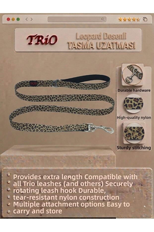 -Leash Extension Traveling Strap Extension Strap for Cat and Dog Leashes