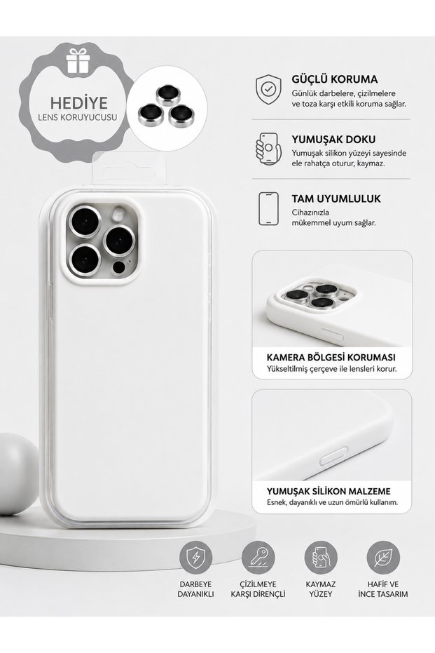 iPhone 11 (6.1 Inch) Compatible Velvet Inside Non-Stain Premium Launch Case Special Boxed Lens