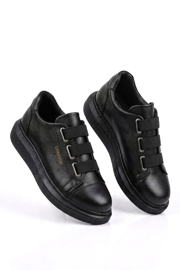 Mirror Non Premium Rubberized Men's Shoes Black