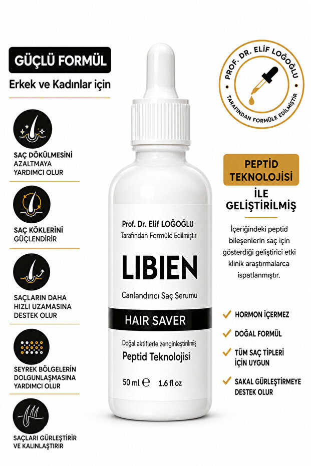 Hair Serum 50 ml - Powerful Formula for Men and Women