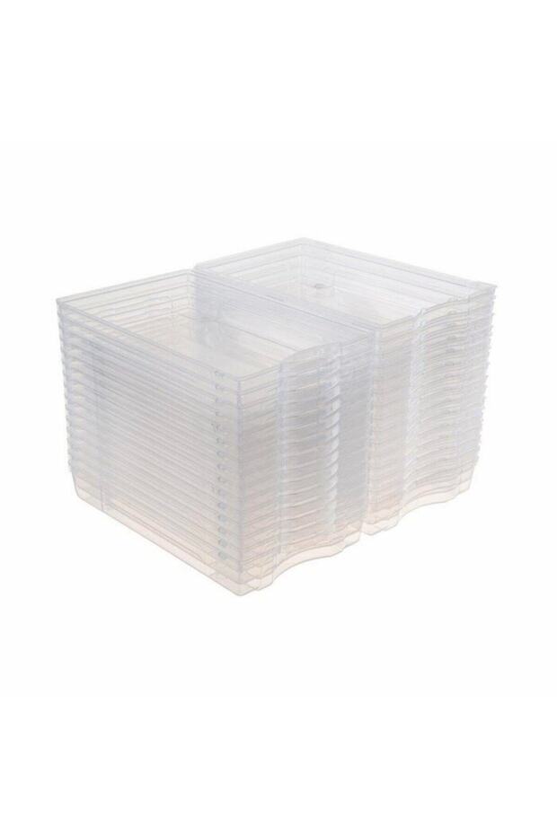 25 Pieces Transparent Women's Shoe Box Shoe Organizer Organizer