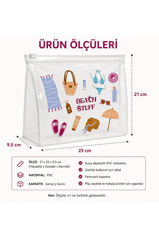 GEANTĂ MULTI-FUNCȚIONALĂ IMPRIMATĂ TRANSPARENTĂ - 2