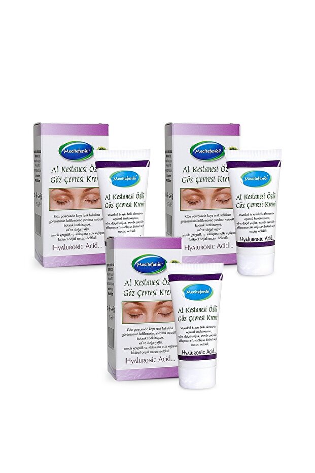 Eye Contour Cream with Horse Chestnut Extract Set of 3