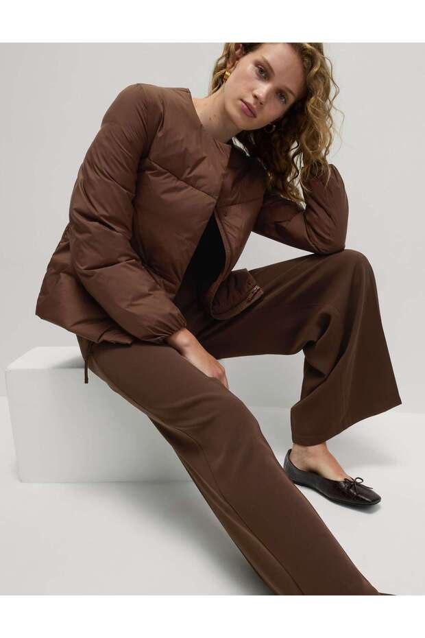 Feather & Down Puffer Mont - 1