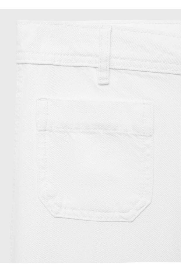 Geknöpfte Wideleg-Jeans - 5