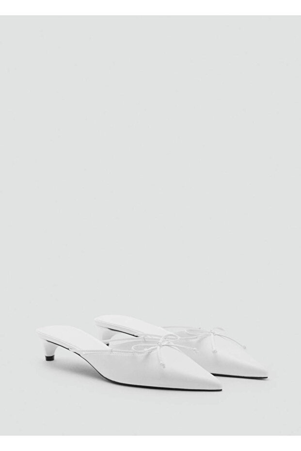 Kitten Heel Shoes with Bond Detail