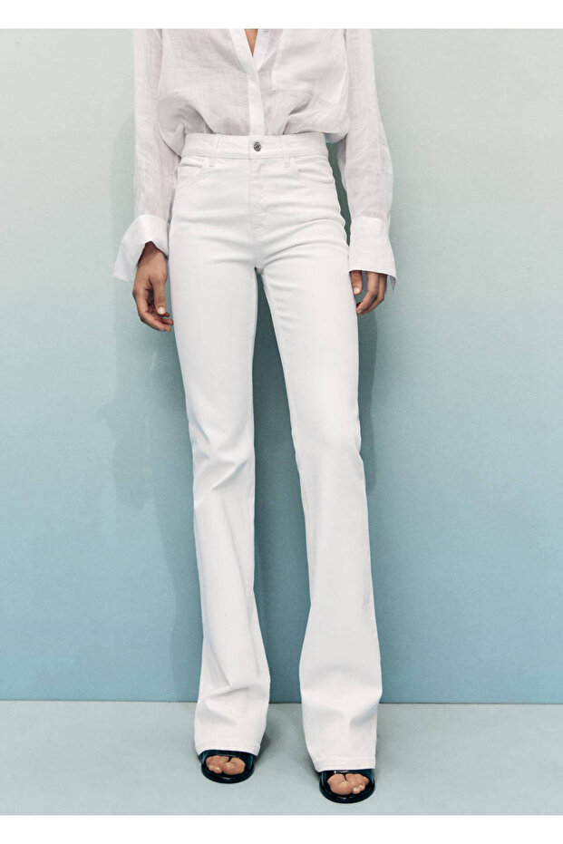 Fiona Mid Waisted Flare Jeans