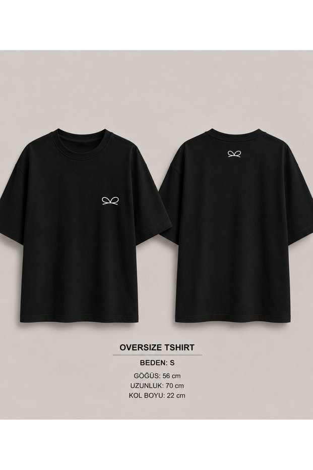 Girls Club Black Oversize T-Shirt 100% Premium Cotton Style T-Shirt Casual Comfort & Cool Style