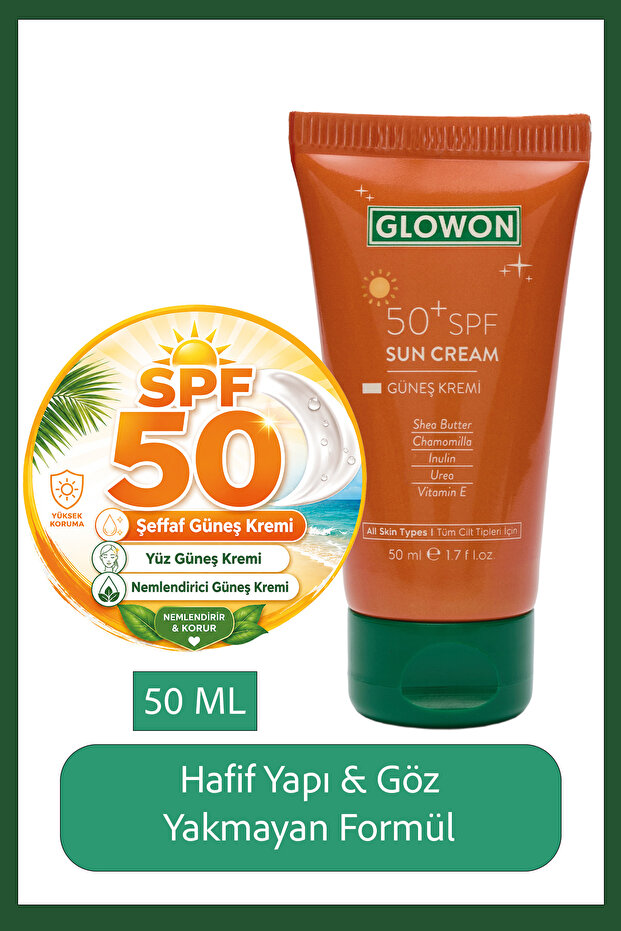 كريم حماية عالية من الشمس بعامل حماية من الشمس SPF 50، 50 مل