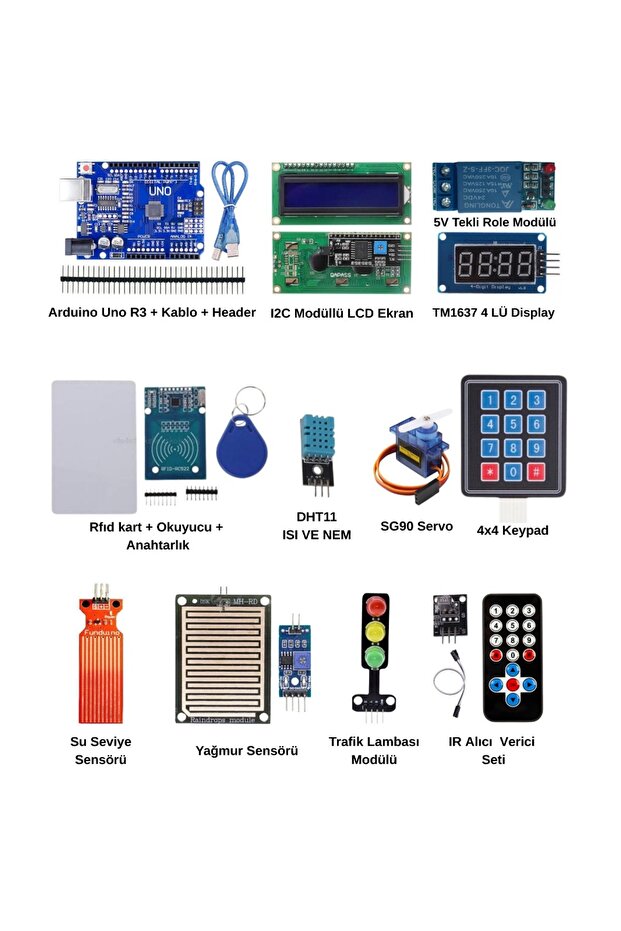 Arduino full başlangıç set - 2