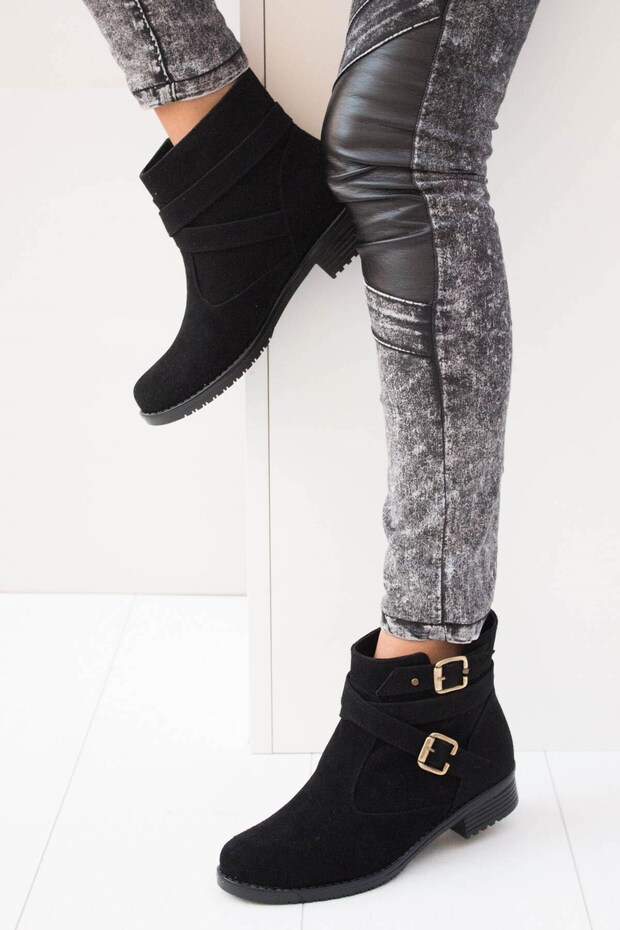 Black Women's Boots A726191002
