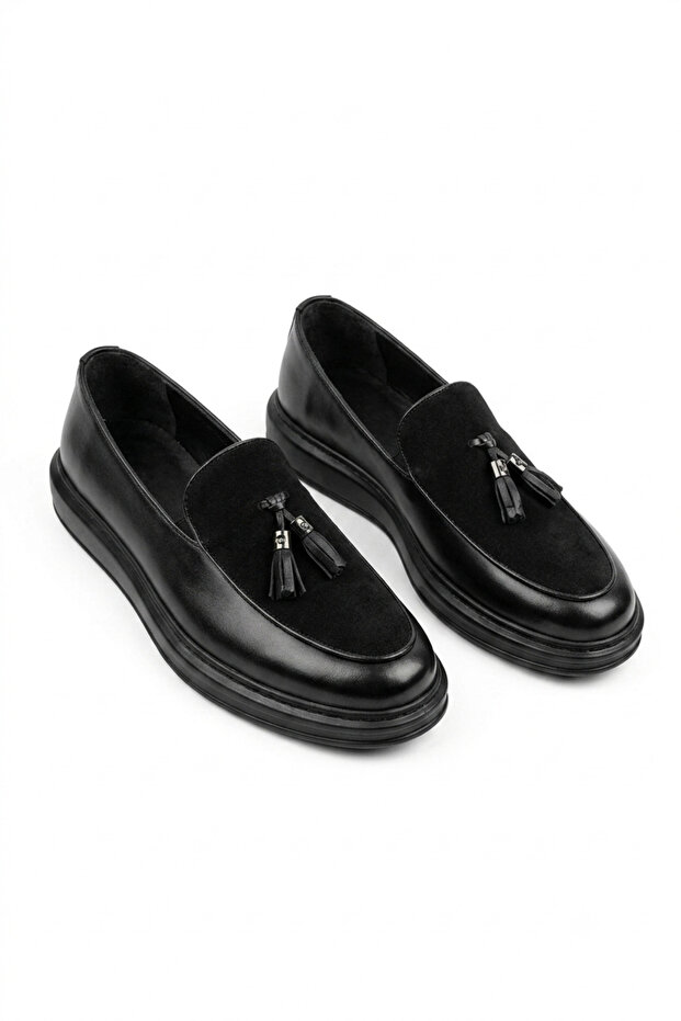 Zrn002 Premium Casual Men's Loafer Black