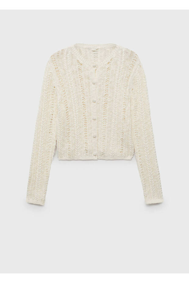Cardigan tricot brodat - 3