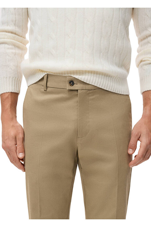 Baumwollhose mit normaler Passform - 6