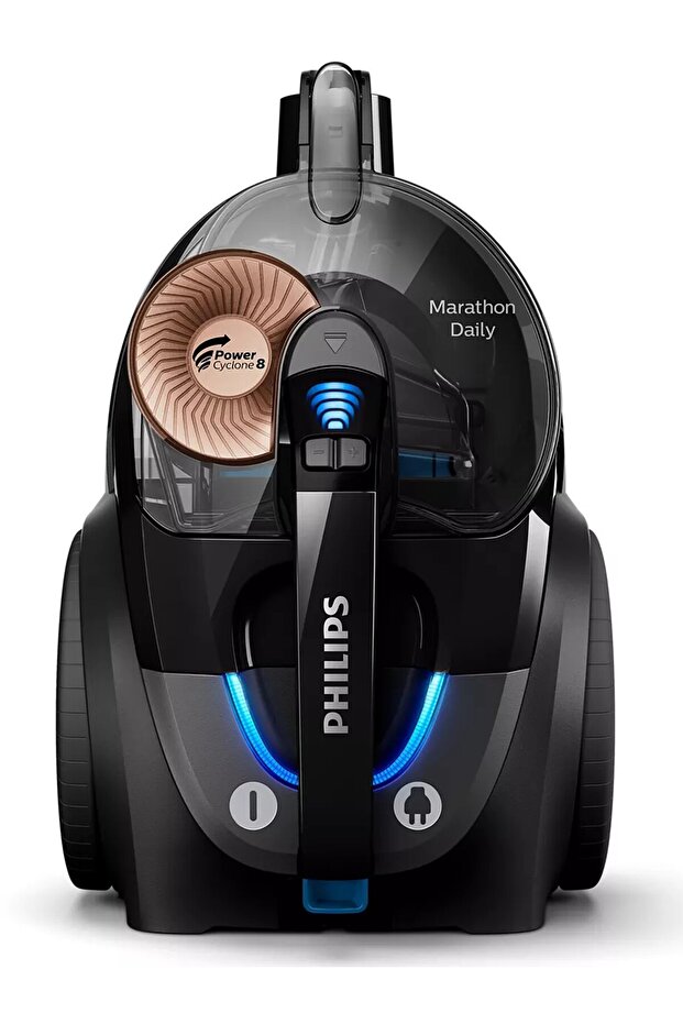 7000 Serisi Marathon Daily Torbasız Elektrikli Süpürge, 750W, PowerCyclone 8, Allergy UK, XB7150/07