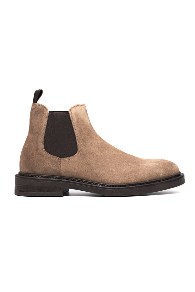 حذاء رجالي 1054 - MOSS CHELSEA BOOT من جلد الغزال