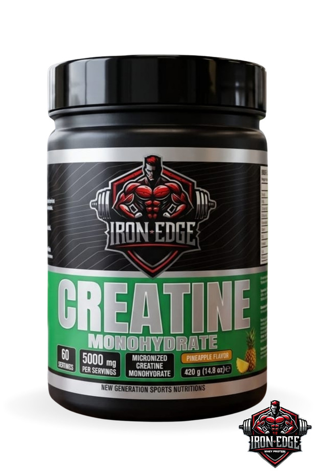Micronized Creatine (Creatin) Monohydrate Pineapple Flavored 420g