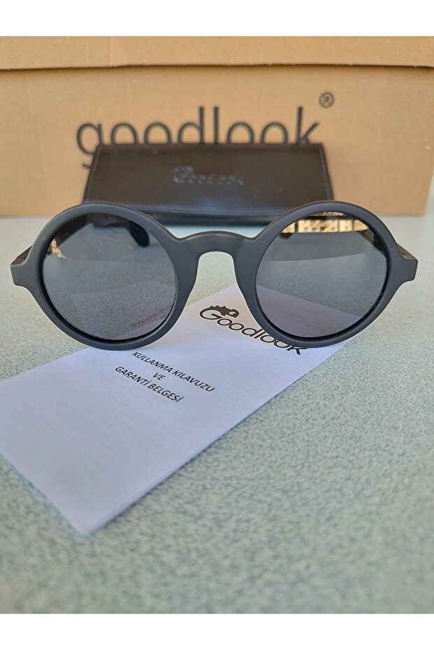 Goodlook Polarized Matte Black Sunglasses Gl1040 C1