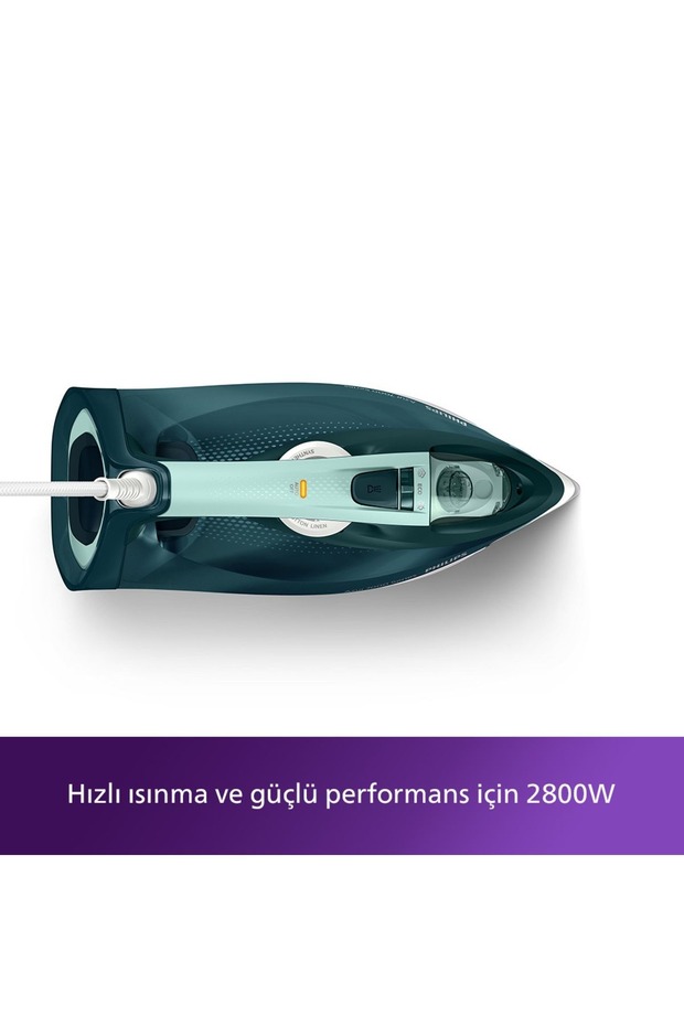 7000 Serisi HV Buharlı Ütü, 2800W, Kompakt ve Katlanabilir, 250 g Şok Buhar, DST7031/70 - 4