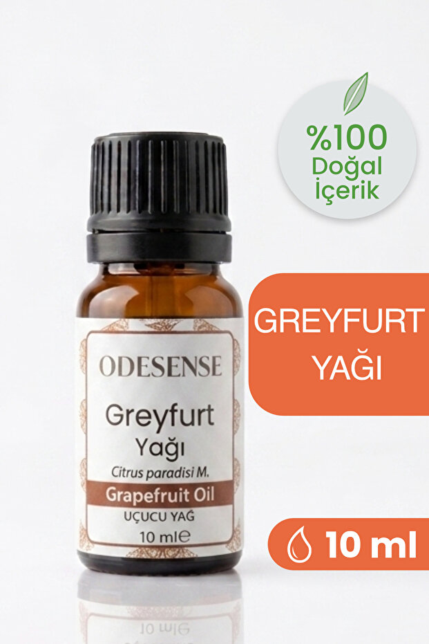 زيت الجريب فروت العطري 10 مل، محتوى طبيعي ونقي 100%، زجاجة بغطاء قابل للتنقيط