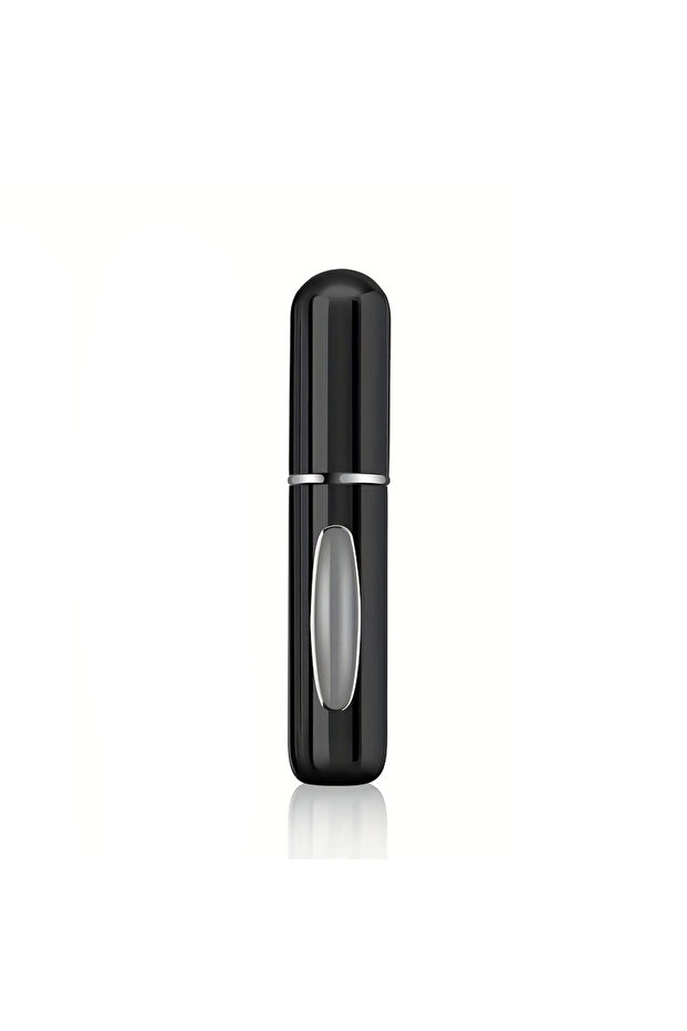 Metal 5ml 1 Piece Black Mini Refillable Perfume Atomizer Aluminum, Travel Perfume Atomizer 5ml, Port