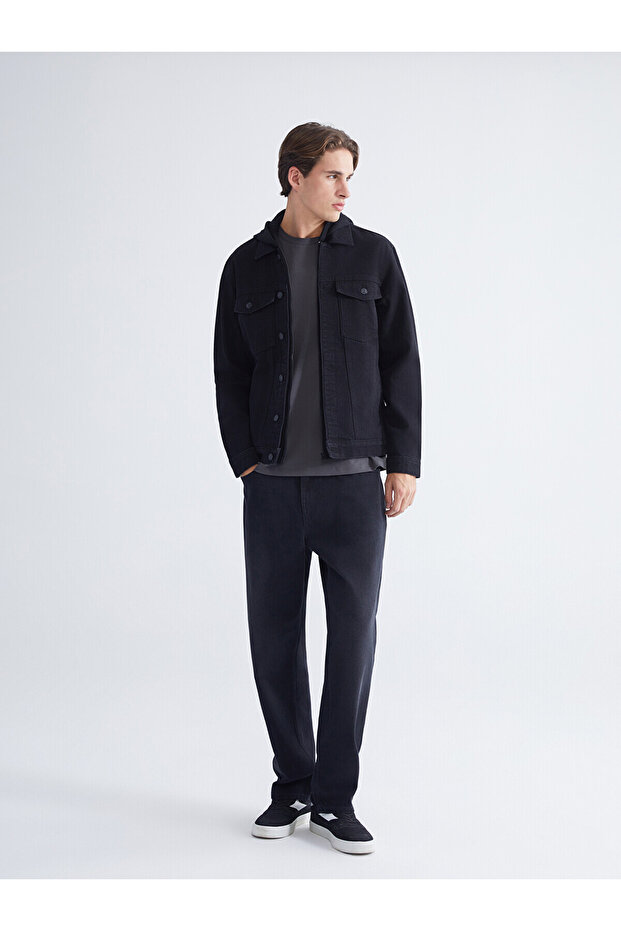 Lcw Jeans Black Comfortable Fit Men's Jeans