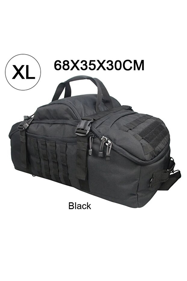 XL Black LQARMY 45L 80L Camping Backpacks Men Tactical Backpack Molle Hiking Travel Climbing Rucksac