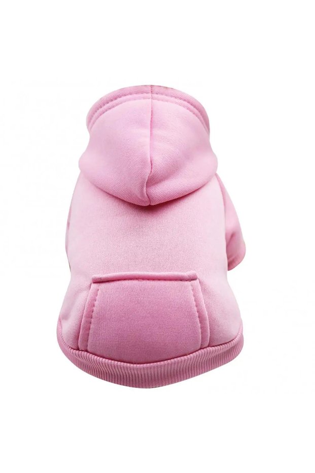 XL Pink Winter Dog Hoodies Sweatshirt Jacket for Small and Medium Dog Pet Coat Puppy Clothes Chihuah