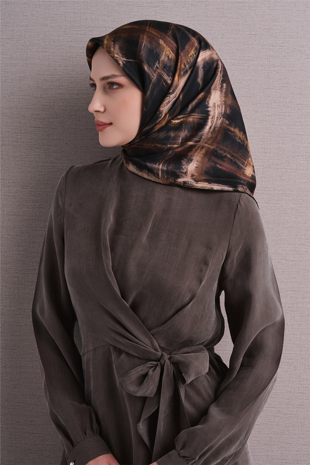 وشاح من الحرير الخالص 9602D 03