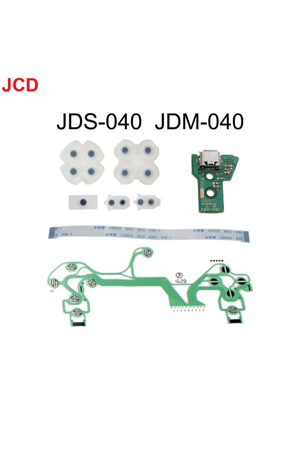C JCD 1Set JDS-001 030 040 055 USB Charging Port Board For PS4 Controller Repair PartsPS4 PRO JDM 05