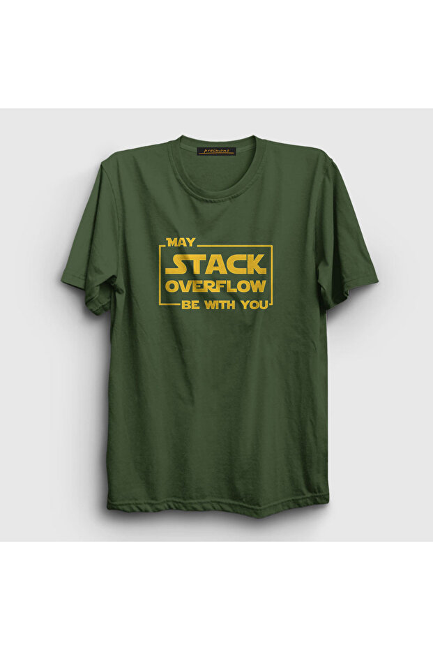 Μπλουζάκι Unisex Khaki Stack Overflow Developer Software 340701 ττ