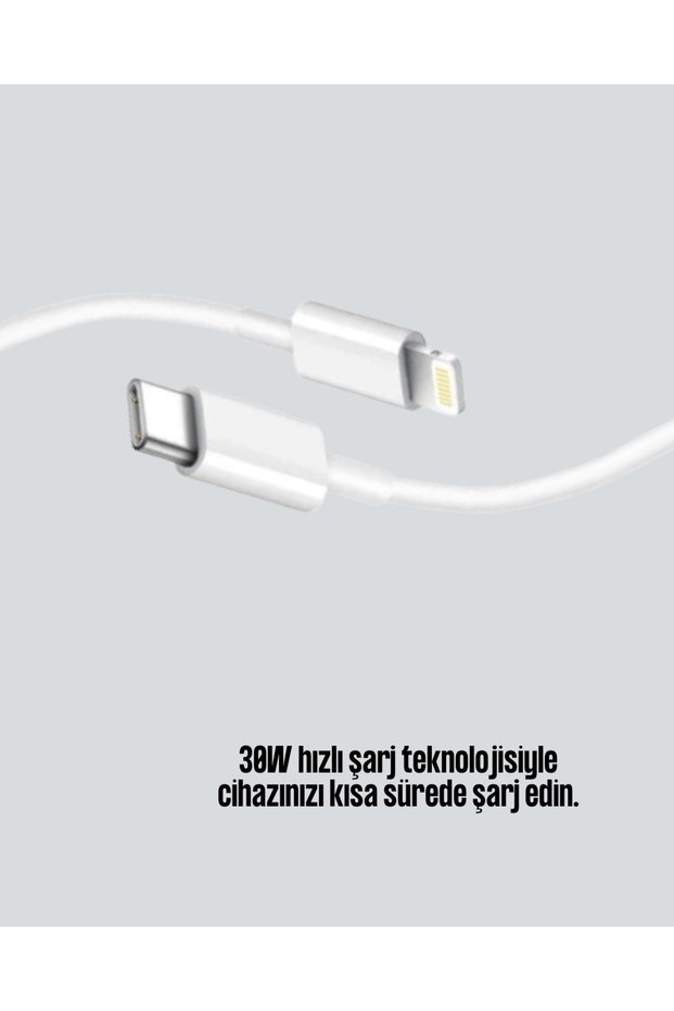 Gldisptm iPhone iPad Compatible 30W Type-C to (103636) Lightning Cable