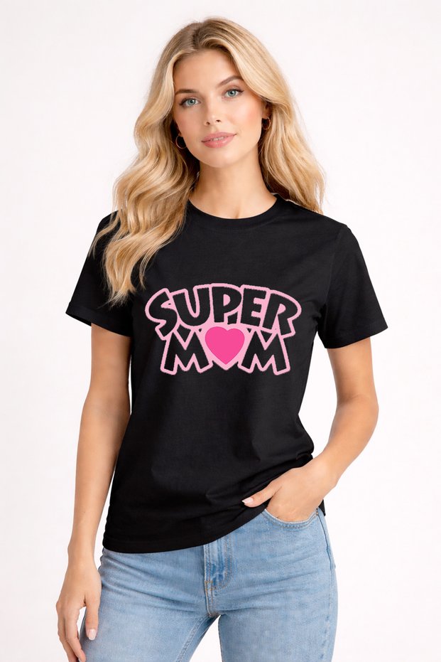 Mother's Day Themed / Super Mama / Regular Cut Women's T-Shirt