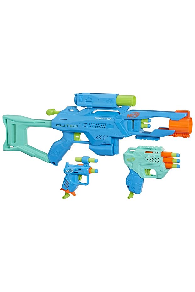 ΣΕΤ NERF 3 ELITE BLASTERS 2.0 TACTICAL PACK - 6